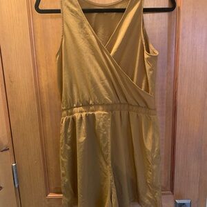 Target mustard romper